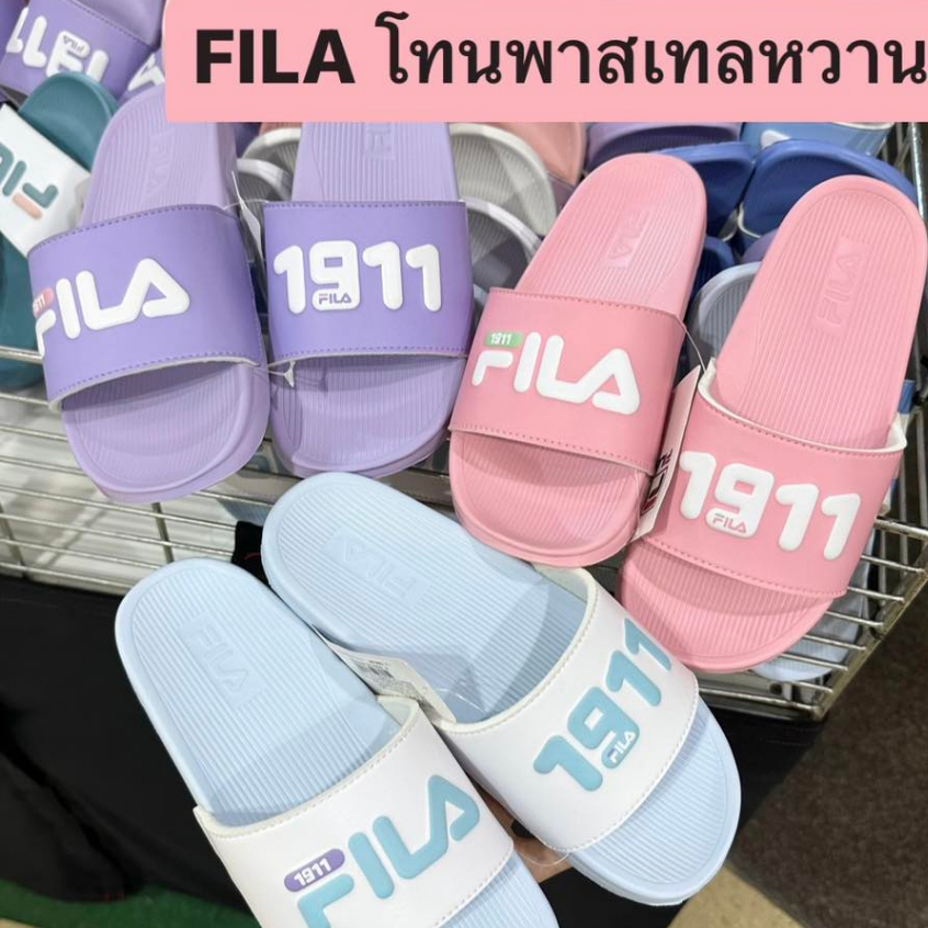 re-stock-size-37-สีม่วง-ชมพู-กรม-ลิขสิทธิ์แท้จากชอป-ราคาป้าย-590-fila-born-รองเ้ท้าแตะผู้หญิง