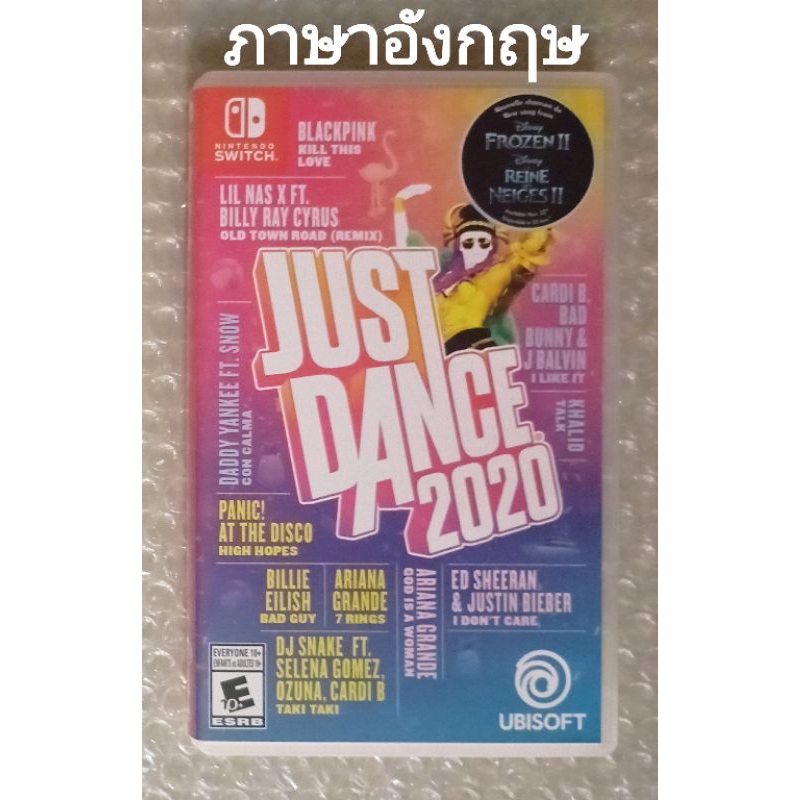 JUST DANCE 2020 NINTENDO SWITCH อังกฤษ EN BLACKPINK เกมเต้น ออกกำลังกาย