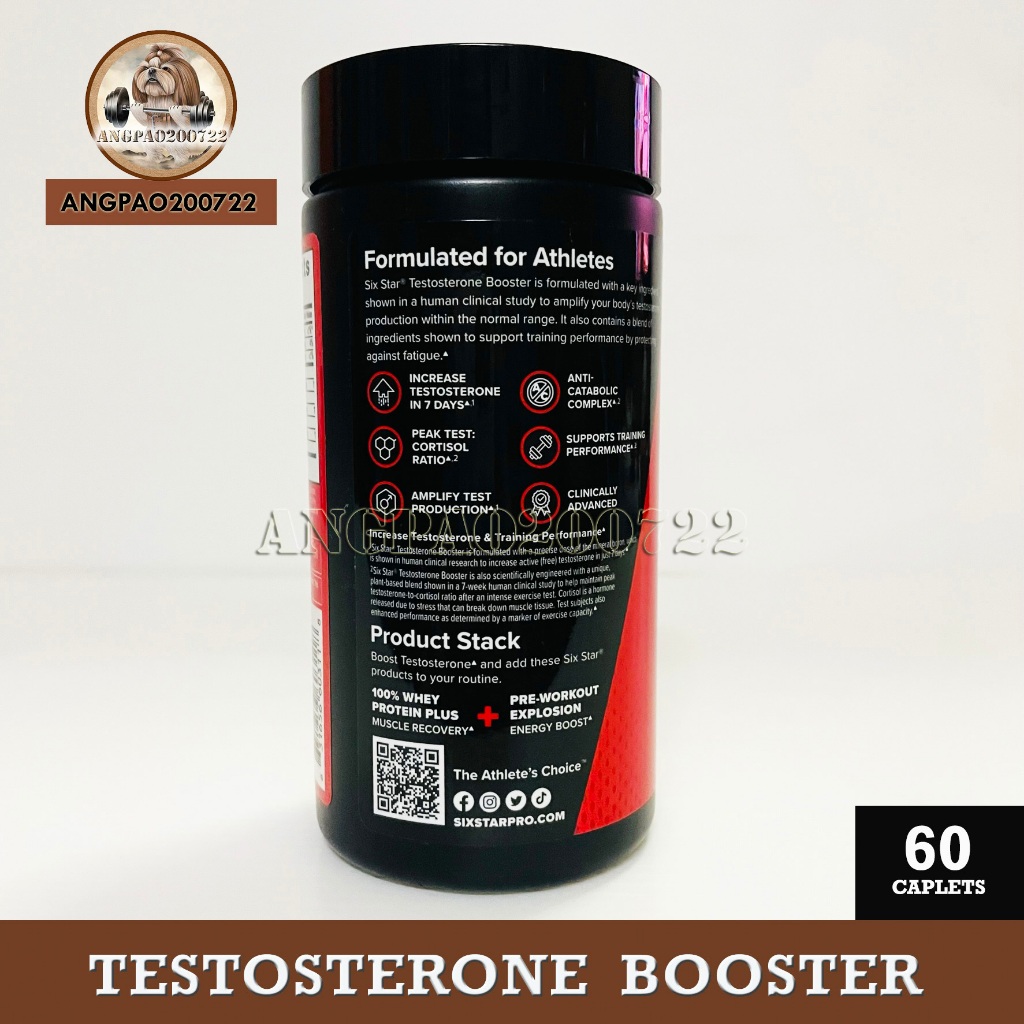 ถูกสุด-muscletech-six-star-testosterone-booster-60-เม็ด-ช่วยเพิ่มฮอร์โมนเทสโทสเตอโรน-exp-05-2026