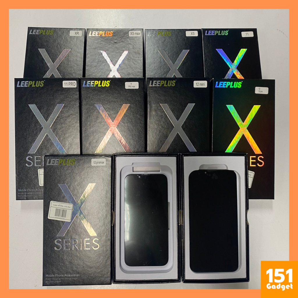 leeplus-หน้าจอสำหรับ-x-xr-xs-max-11-11-pro-11-promax-12-mini-12-12-pro-12-promax-13-13-mini-สีสด-ทัสลื่น-รับประกัน-1-ปี-ฟรีเครื่องมือเปลี่ยน-ฟิล์มกระจก