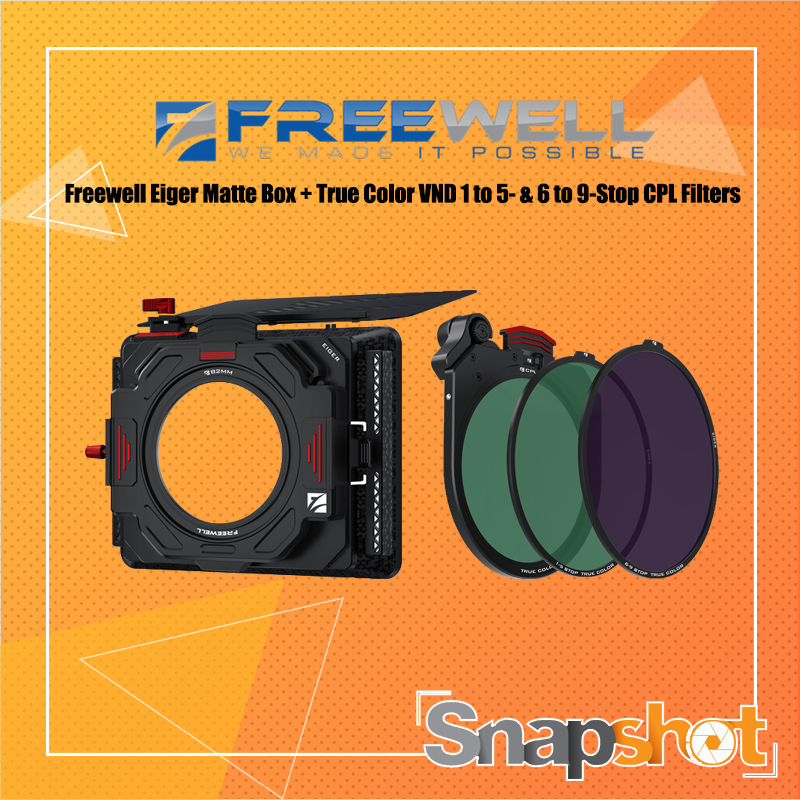 Freewell Eiger Matte Box + Freewell True Color VND 1 to 5 & 6 to 9