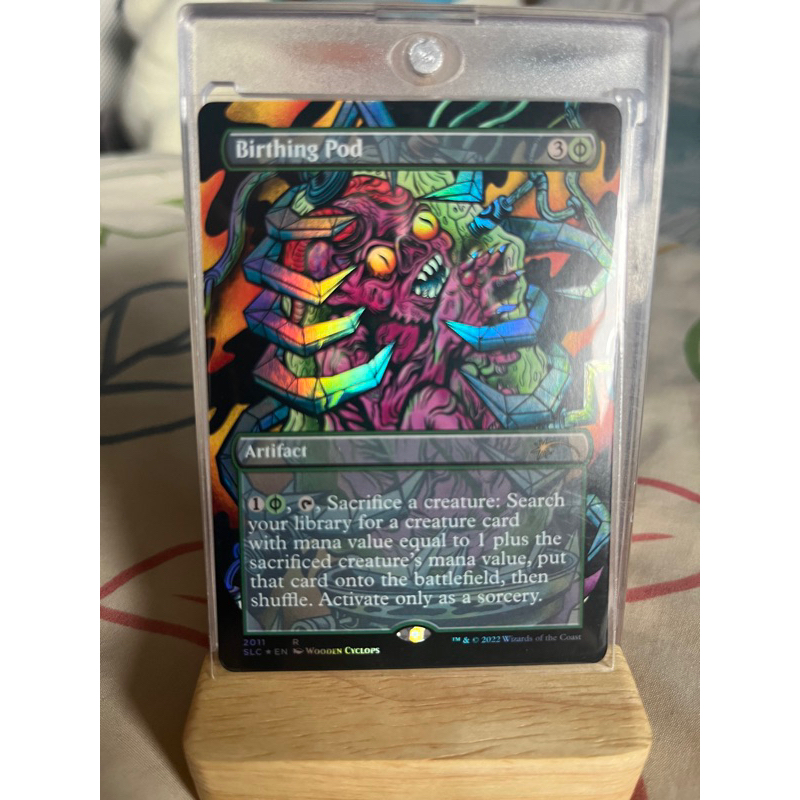 การ์ด MTG Birthing Pod Foil Artifact Magic the gathering EDH รุ่น