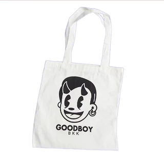 GOODBOY TOTE BAG [WHITE]