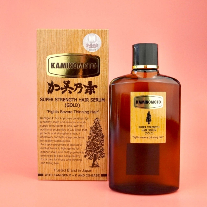 KAMINOMOTO Super Strength Hair Serum Gold 150 ml Shopee Thailand