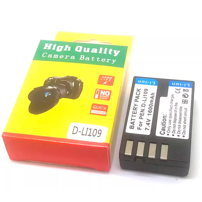 DSTE 2x D-LI109 LI109 Rechargeable Li-ion Battery for Pentax K-R KR K2