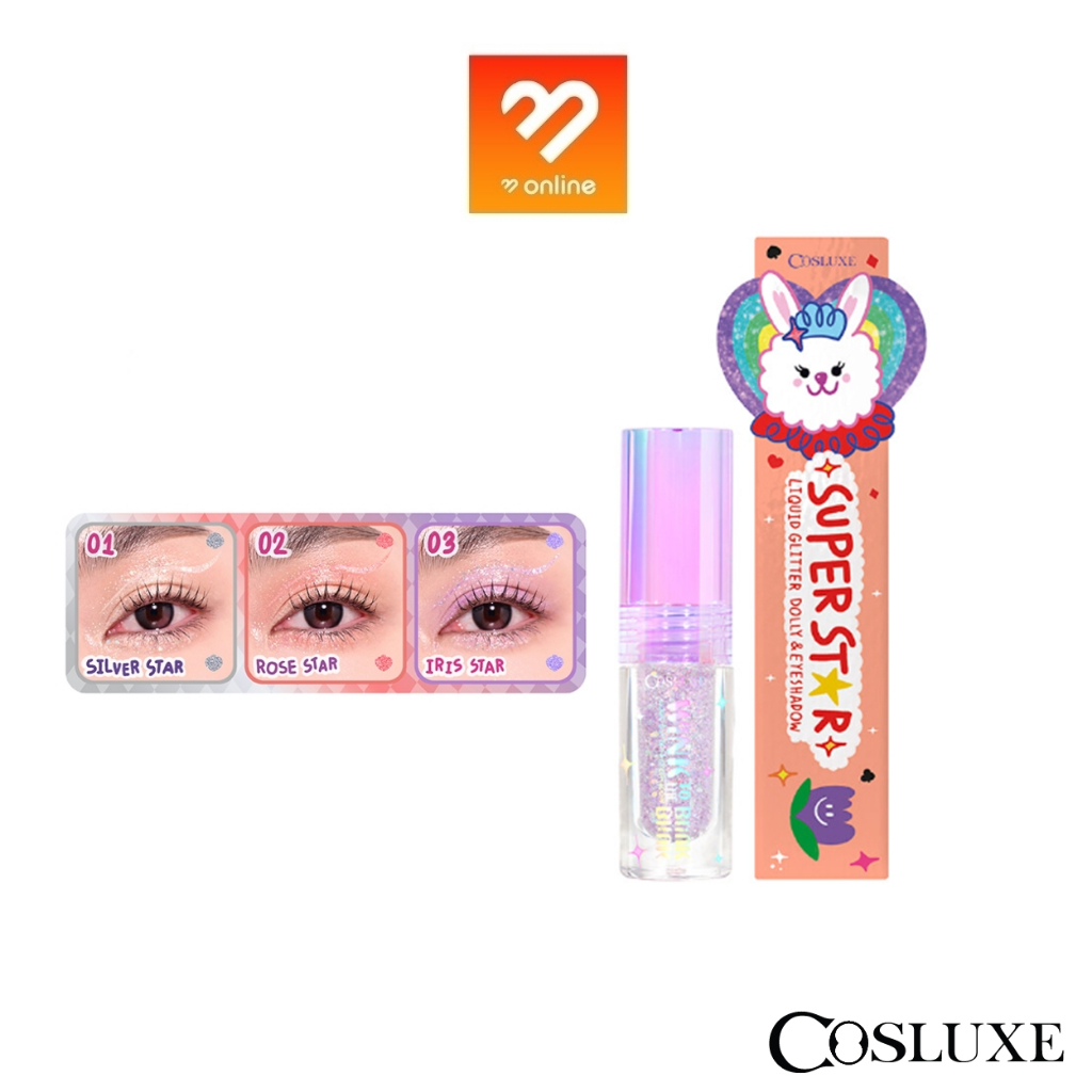 COSLUXE WINK TO THE BLINK BLINK SUPER STAR LIQUID GLITTER DOLLY