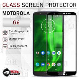 MLIFE - กระจก 9D เต็มจอ Motorola Moto G6 ฟิล์มกระจก กาวเต็มจอ ฟิล์มกระจกนิรภัย ฟิล์มกันรอย กระจก เคส Tempered Glass