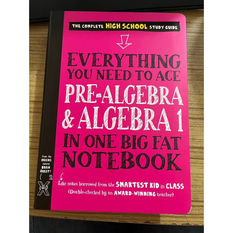 หนังสือชุด-everything-you-need-to-ace-in-one-big-fat-notebook-พร้อมส่งค่ะ-เล่มใหม่-algrebra