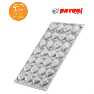 Pavoni GG022S Silicone Mould Gourmand Line Stones 24 impr./พิมพ์ซิลิโคน