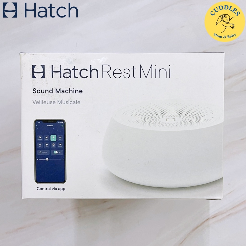 (Hatch) Rest Mini Smart Sound Machine for Babies and Kids, White