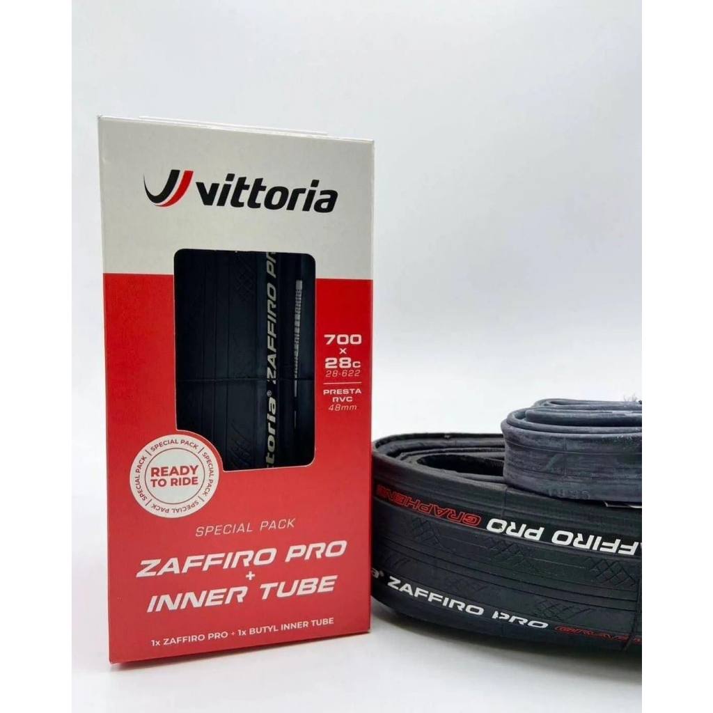 Vittoria Zaffiro Pro Graphene 2.o Folding Tire Blk - Icycle Texas - Foto 7