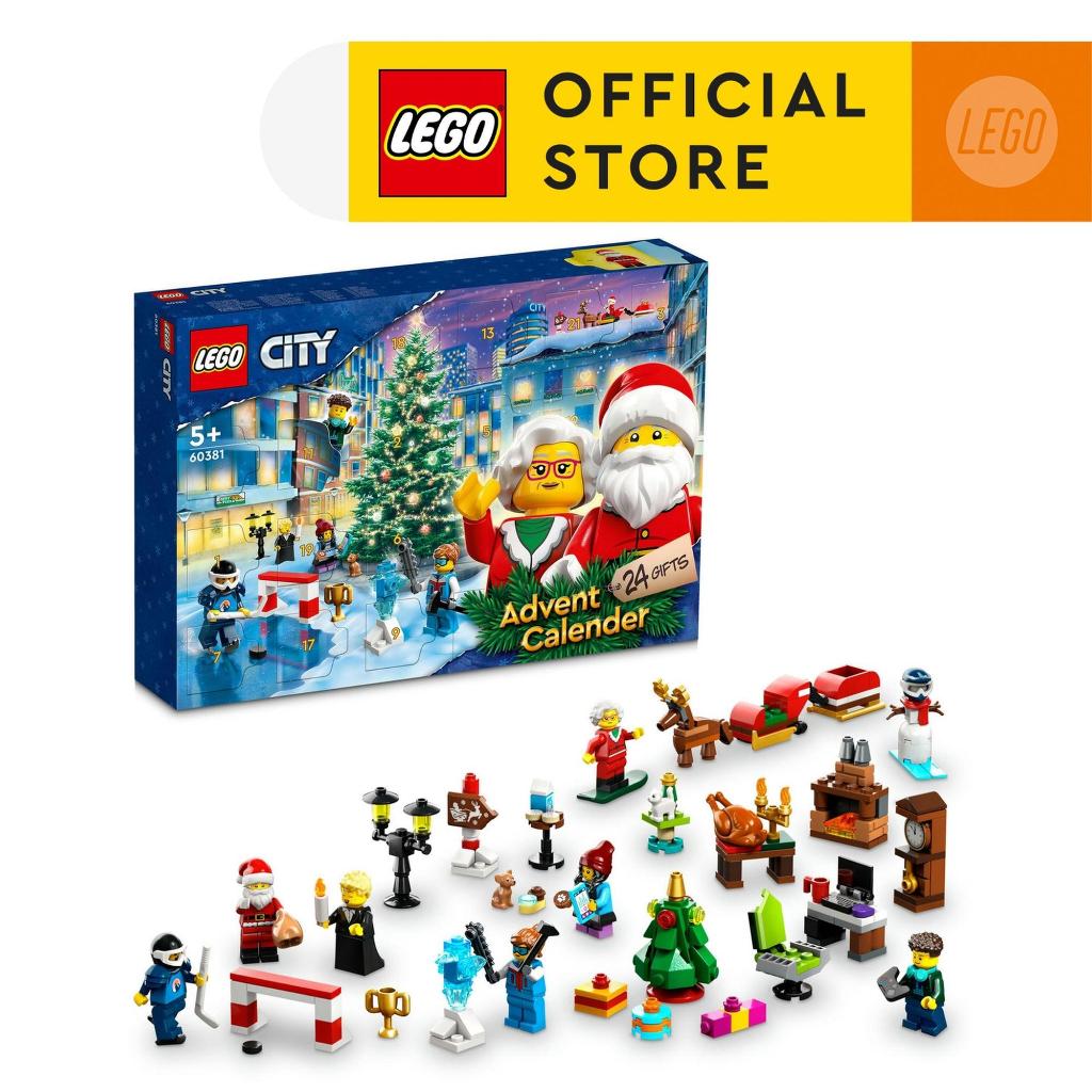 LEGO City 60381 Advent Calendar 2023 Building Toy Set (258 Pieces