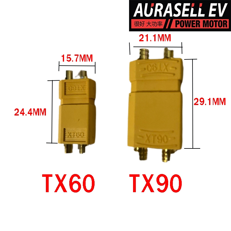 ปลั๊ก-xt60-xt90-ผู้และเมีย-เครื่องบิน-รุ่น-รถยนต์-รุ่น-ปลั๊กแบตเตอรี่