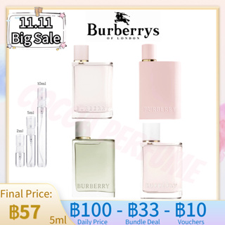 【 ✈️สปอตของแท้💯】Burberry Her &amp; Blossom &amp; Elixir de Parfum EDP&amp;EDT 2ml / 5ml / 10ml FOR WOMEN