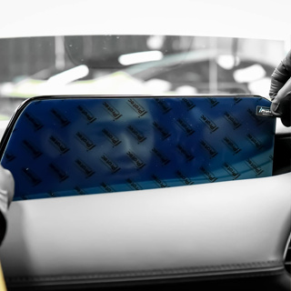 iProtec ฟิล์มใสกันรอยหน้าจอคอนโซนรถยนต์ Nano Glass 9H สำหรับรถ Mazda 3  ฟิล์มกันรอยจอคอนโซน ขนาดจอ 10cm*33cm