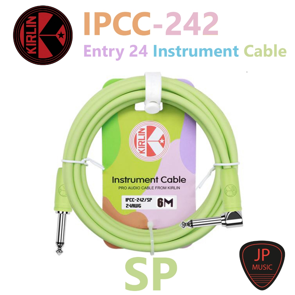 KIRLIN IPCC-242 Entry 24 Instrument Cable 3M / 6M สายแจ็ค | Shopee Thailand