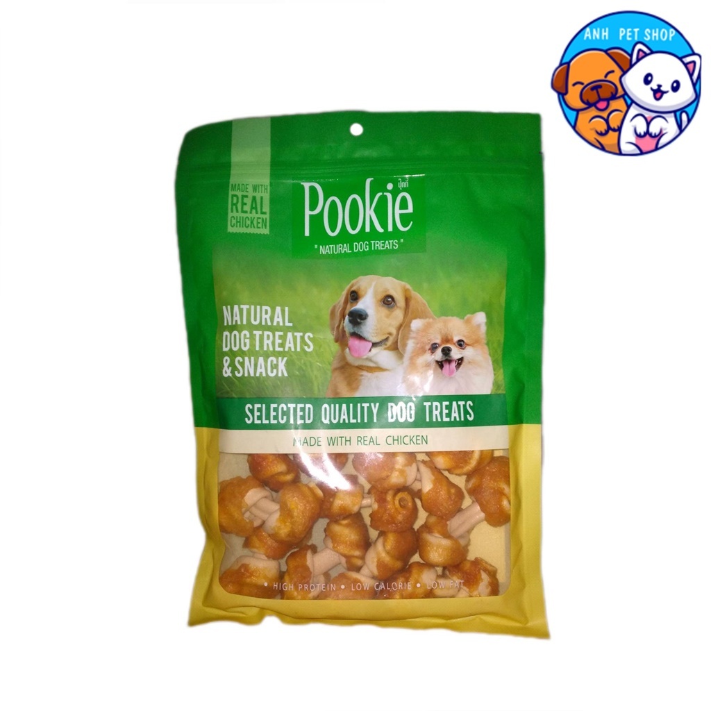 pookie-snack-ขนมสุนัข-ไก่พันดรัมเบล-300-350-g