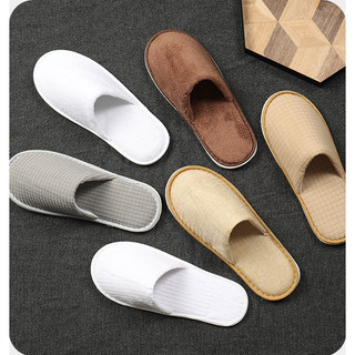 รองเท้าใส่ในบ้าน (size:40-42) รองเท้าโรงแรม กำมะหยี สลิปเปอร์ พื้นยาง กันลื่น slipper