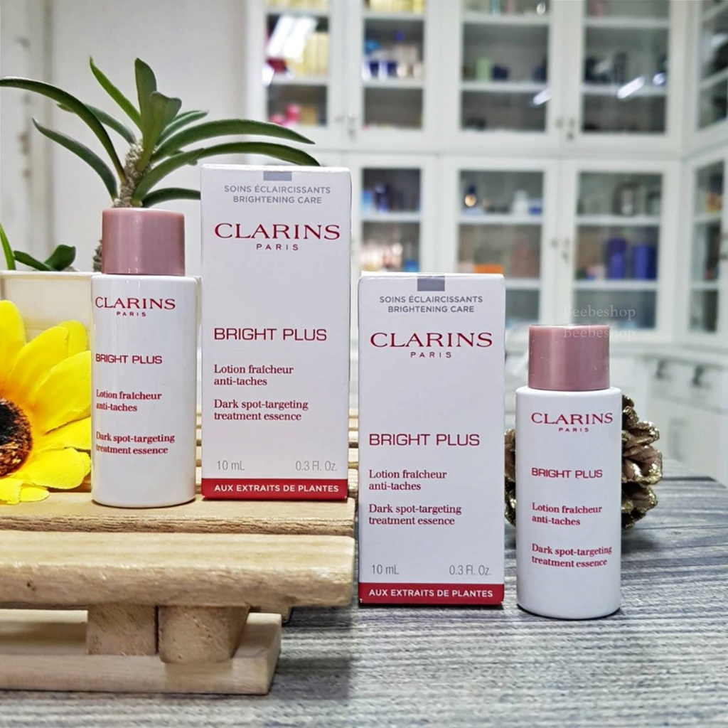 ราคาต่อ 1ชิ้น Clarins Bright Plus Dark spot treatment essence 10ml ...