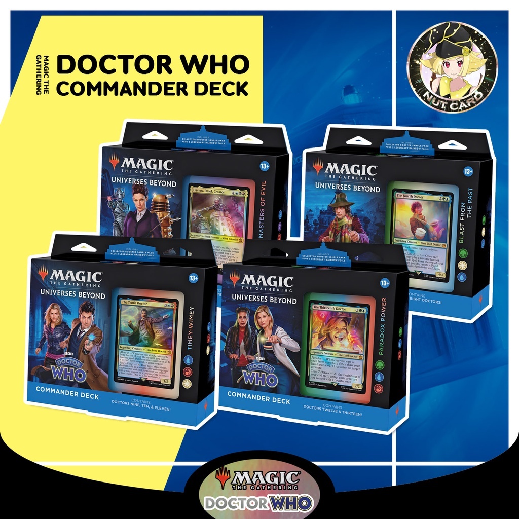 [MTG] Doctor Who™ Commander Decks Shopee Thailand