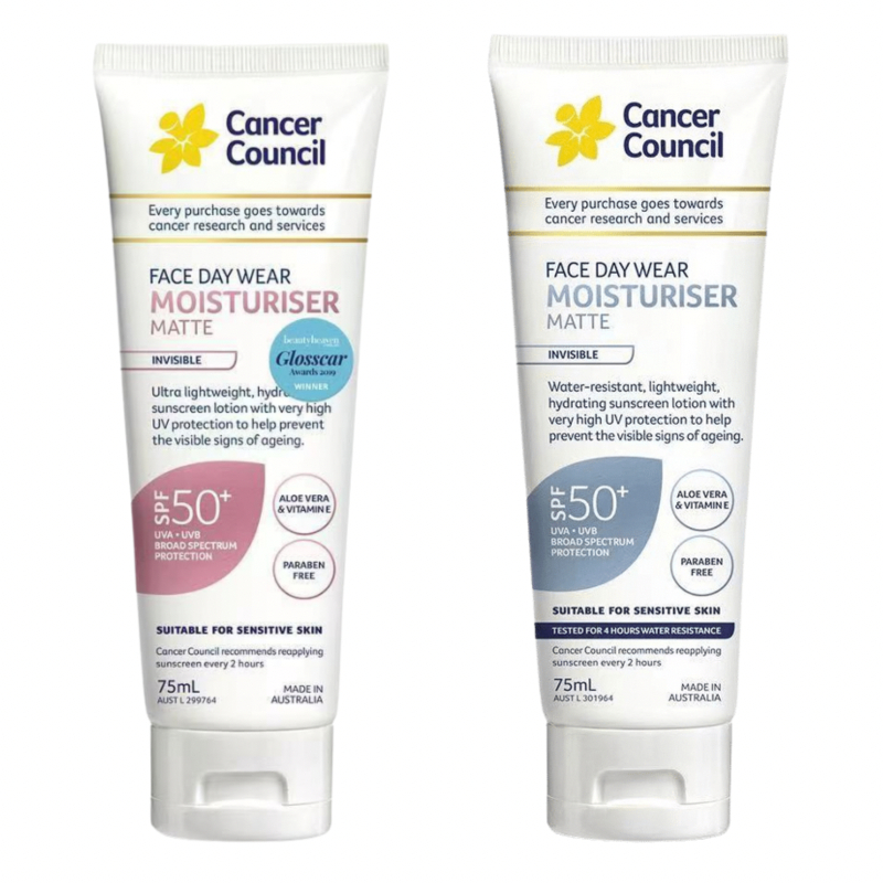 cancer-council-face-day-wear-moisturiser-matte-spf-50-75-ml-ครีมกันแดด