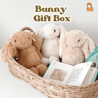 กล่องของขวัญพร้อมตุ๊กตากระต่าย 🐰 ( เขียนการ์ดให้ฟรี )