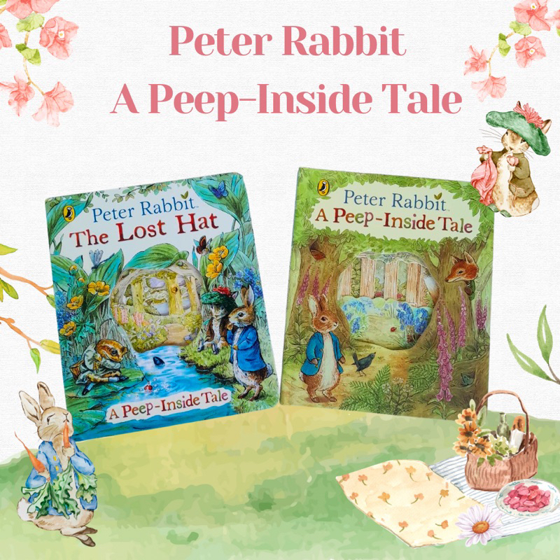 Peter Rabbit A Peep inside tale (แยกเล่ม) หนังสือเด็กภาษาอังกฤษ นิทาน ...