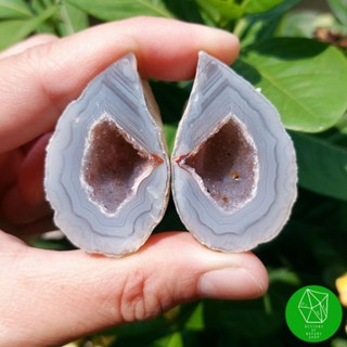 อาเกตจีโอด (Agate Geodes)​ ขายเป็นคู่