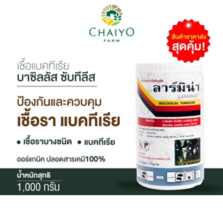 ลาร์มิน่า เชื้อแบคทีเรีย บาซิลลัส ซับทีลีส AP-01 (Bacillus subtilis) 1000 กรัม