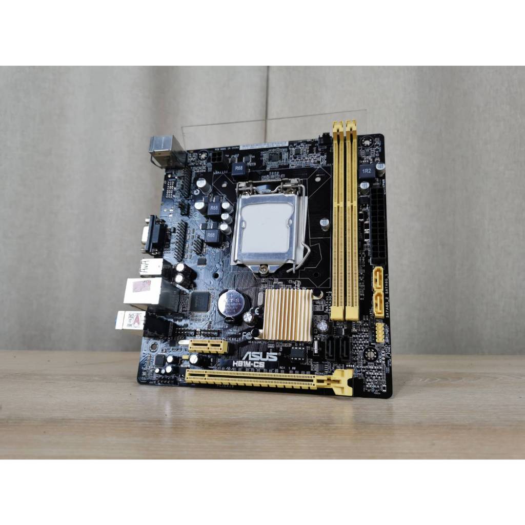 เมนบอร์ด(mainboard) Asus H81MCS (socket 1150) Shopee Thailand