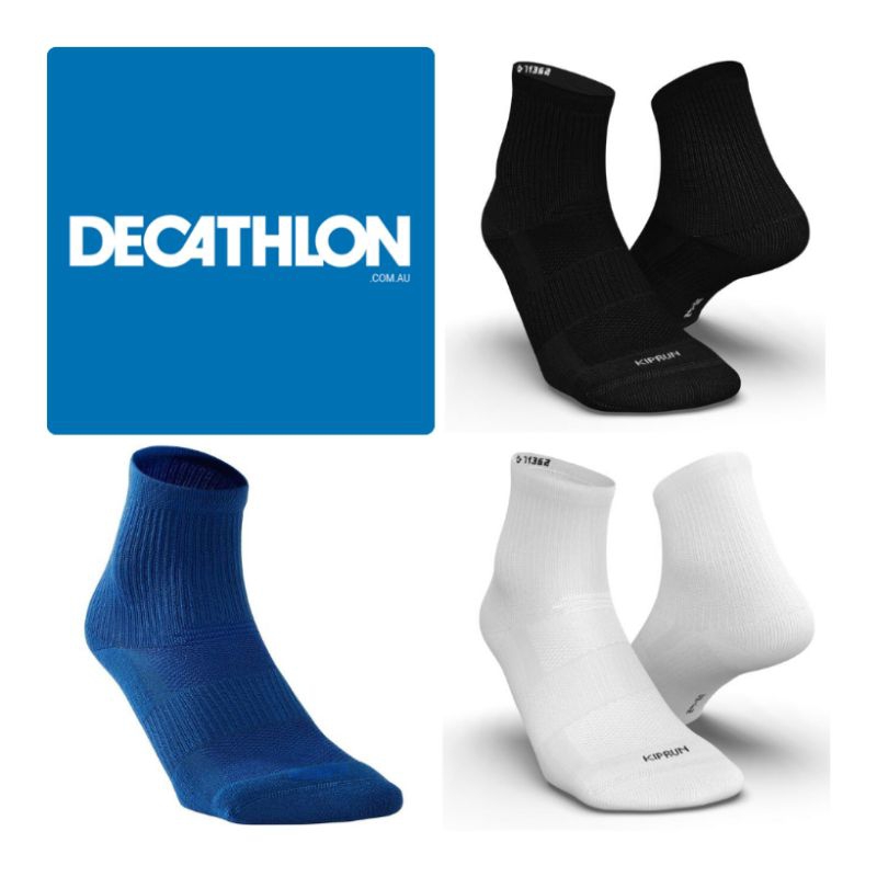 Decathlon Kiprun Eco Friendly Design Running Socks ถุงเท้าวิ่งหุ้ม