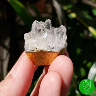 จี้ผลึกควอตซ์ใสธรรมชาติ(Quartz Cluster Pendant)​