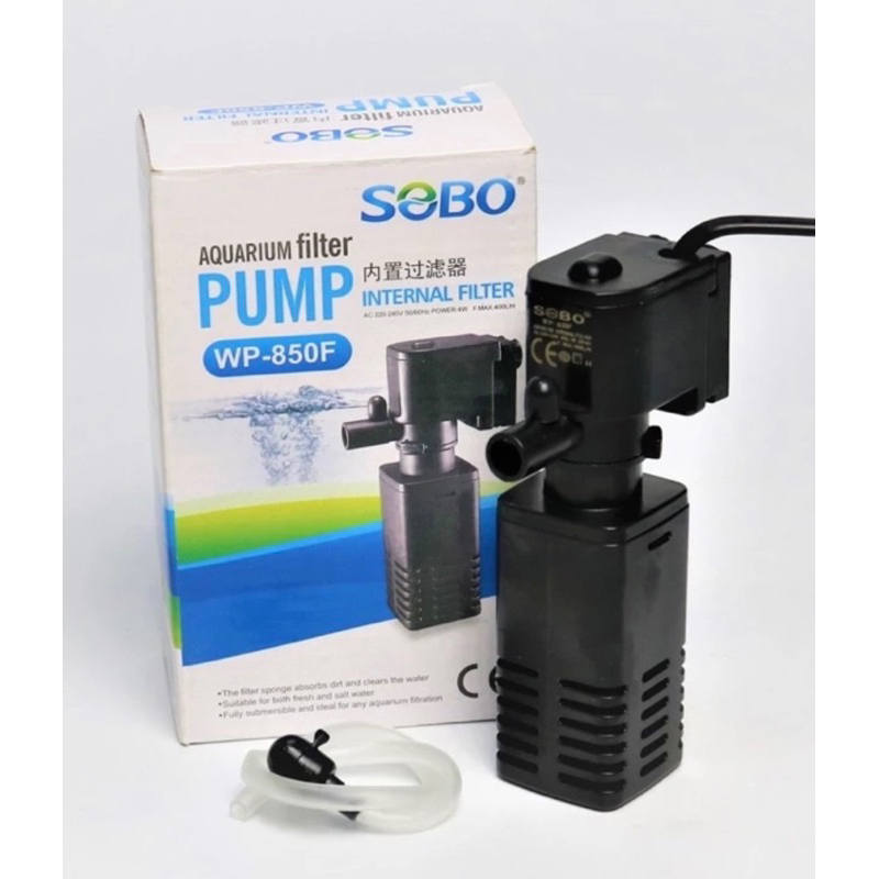 ส่งไว! ปั๊มน้ำพร้อมกระบอกกรอง Aquarium Internal Filter SOBO WP320F WP