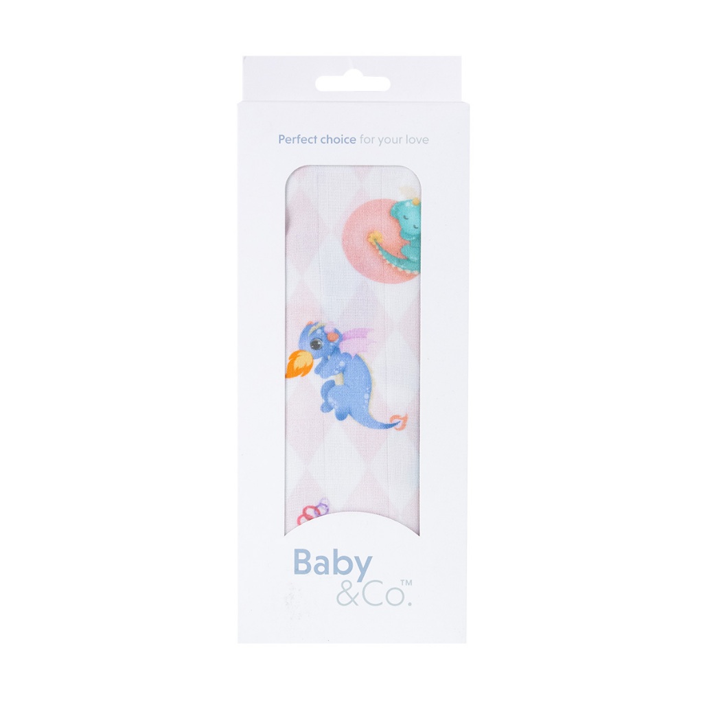 Baby and Co. ผ้าห่อตัว Swaddle Cloth 47" Shopee Thailand