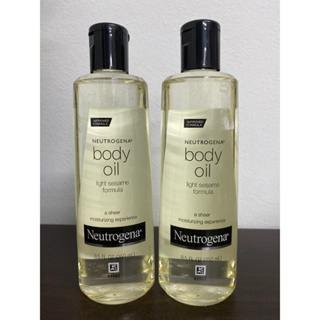 Neutrogena Light Sesame Formula Body Oil ปริมาณ 250 ml.