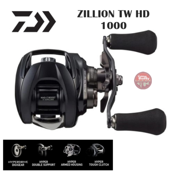 รอกหยดน้ำ DAIWA ZILLION TW HD 1000 H รอบ7.1 Made In Japan ของแท้