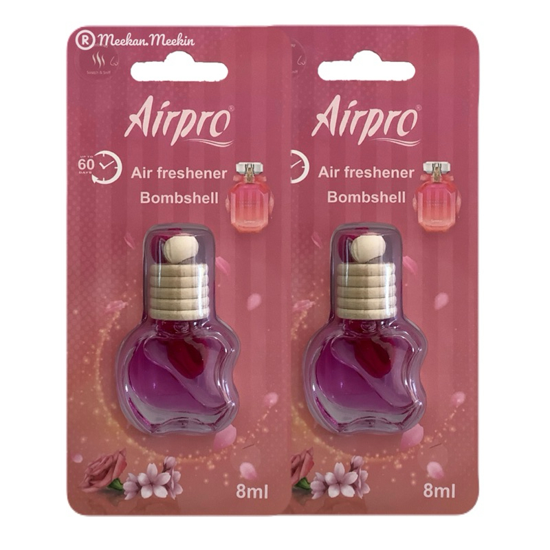 AIRPRO Air Freshener ขนาด 8 ML up to 60 Day น้ำหอมปรับอากาศในรถยนต์