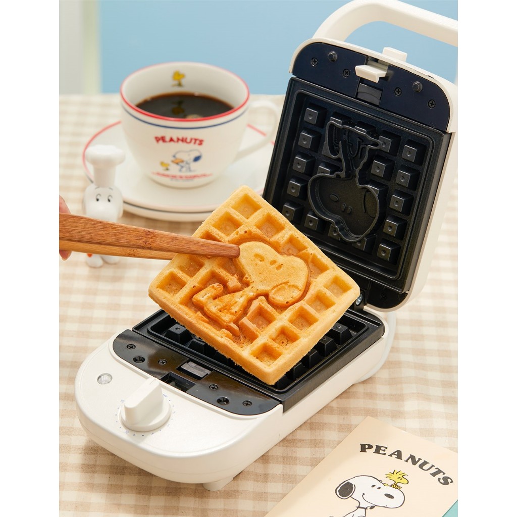 ( พร้อมส่ง ) Peanuts Snoopy Retro Timer Maker Waffle & Sandwich เครื่อง ...