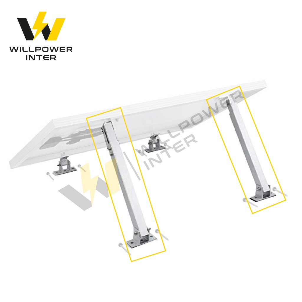 Solar Mounting / Adjustable Rear Leg 10-15 ขาปรับระดับหลัง | Shopee ...