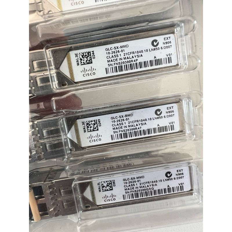 หัว Cisco SFP 1GB GLC-SX-MMD 10-2626-01มือสองพร้อมใช้งาน | Shopee