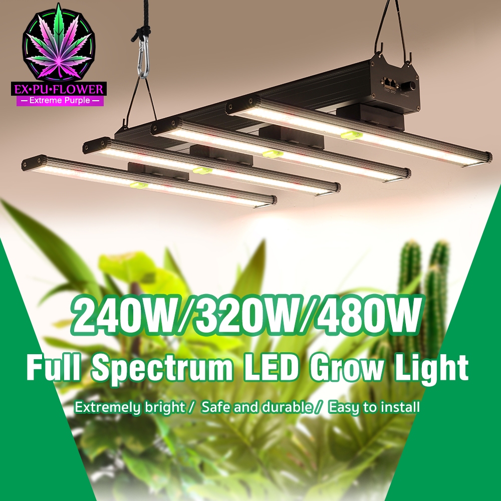 ไฟปลุกต้นไม้ SAMSUNG LM281B/OSRAM 240W 320W 480W LED Grow Light ไฟ ...