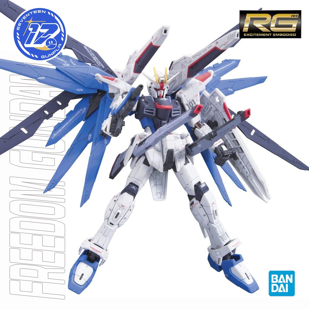 Bandai Real Grade FREEDOM GUNDAM (RG) | Shopee Thailand