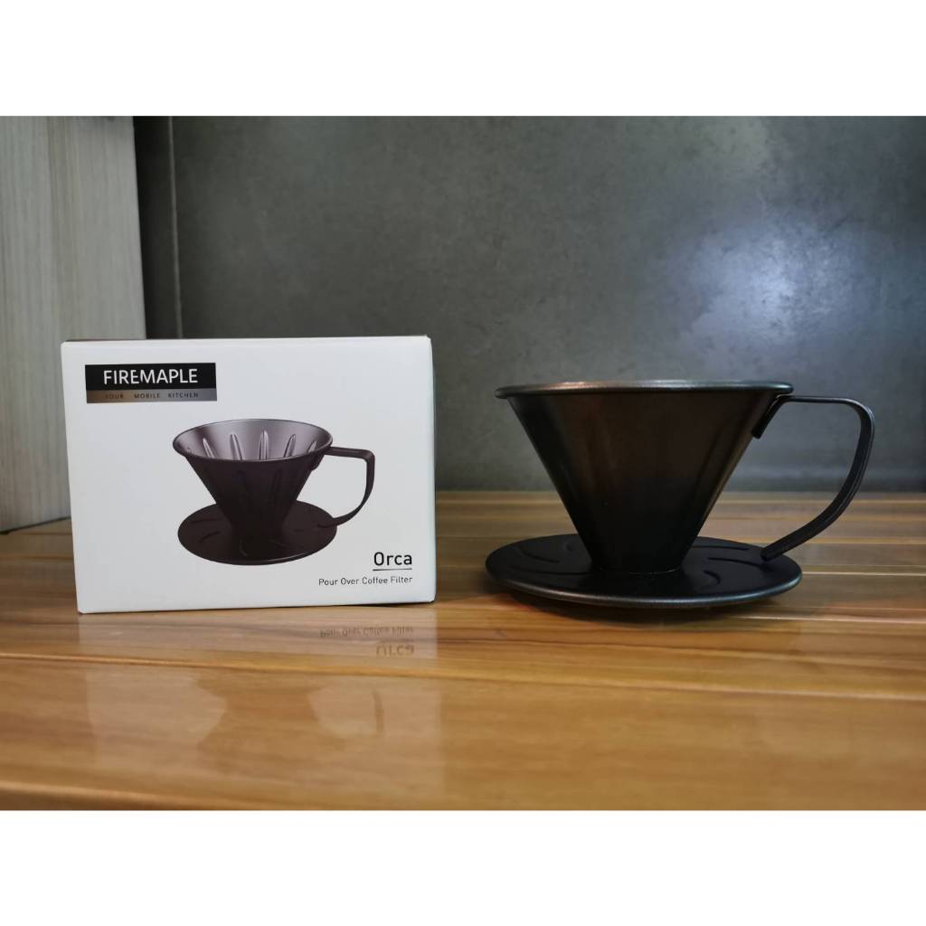 Fire Maple Orca Pour Over Coffee Filter ที่ดริปกาแฟ สแตนเลส ดีไซน์สวย ...