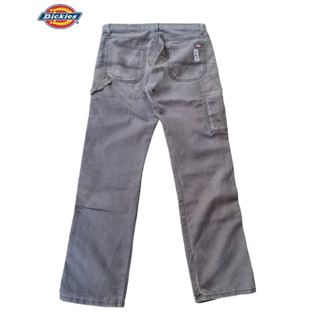 Dickies FLEX กางเกงขายาวทรงช่างมือสองแบรนด์แท้ เอว 32 | Shopee Thailand