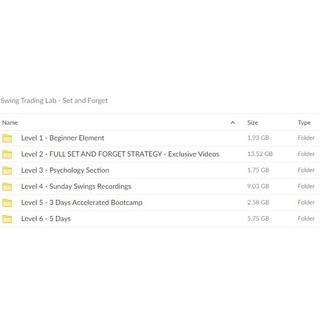 [คอร์ส Forex] ส่งผ่าน Google Drive / Swing Trading Lab Set And Forget ...
