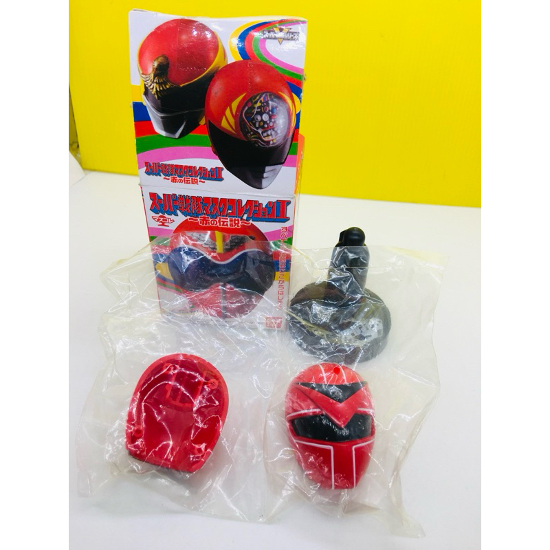 ( แท้/ มือ 1 / กล่องเยิน) Super Sentai Mask Collection หัวซุปเปอร์เซนไต ...