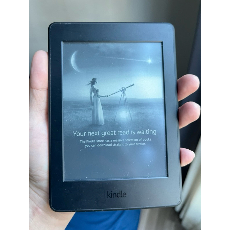 Amazon Kindle Paperwhite (7th Gen) สีดำ มือสอง แถมเคส ส่งฟรี | Shopee ...