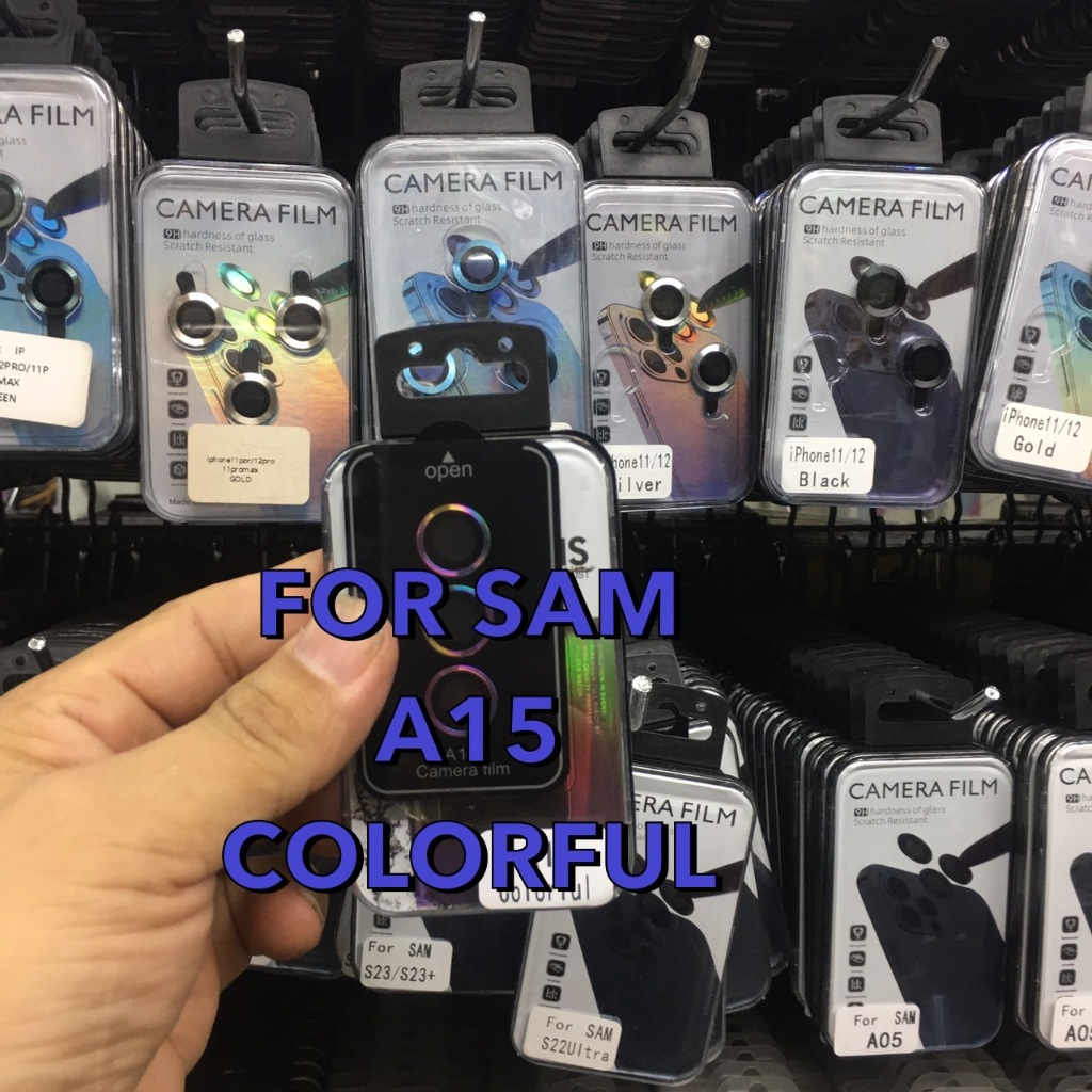 Samsung A15 ซัมซุง IRON RING แหวนกันรอยเลนส์กล้อง สำหรับ ซัมซุง Samsung ...