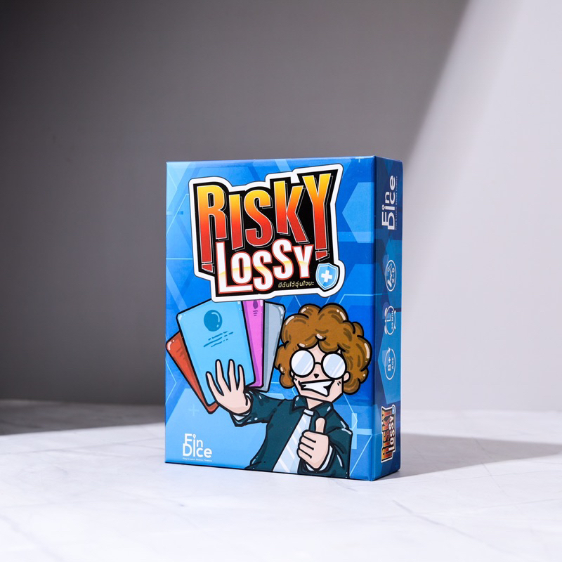 การ์ดเกมการเงิน “มีฉันไว้อุ่นใจนะ” Risky Lossy | Shopee Thailand