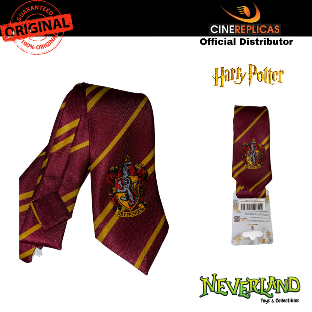 Harry Potter - Cravate Gryffondor avec boîte cadeau | Elbenwald